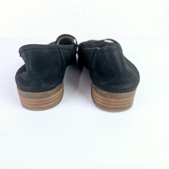 Lucky Brand Caylon Black Soft Leather Loafer Slip-on Shoes, Size 7 1/2 - Picture 5 of 7